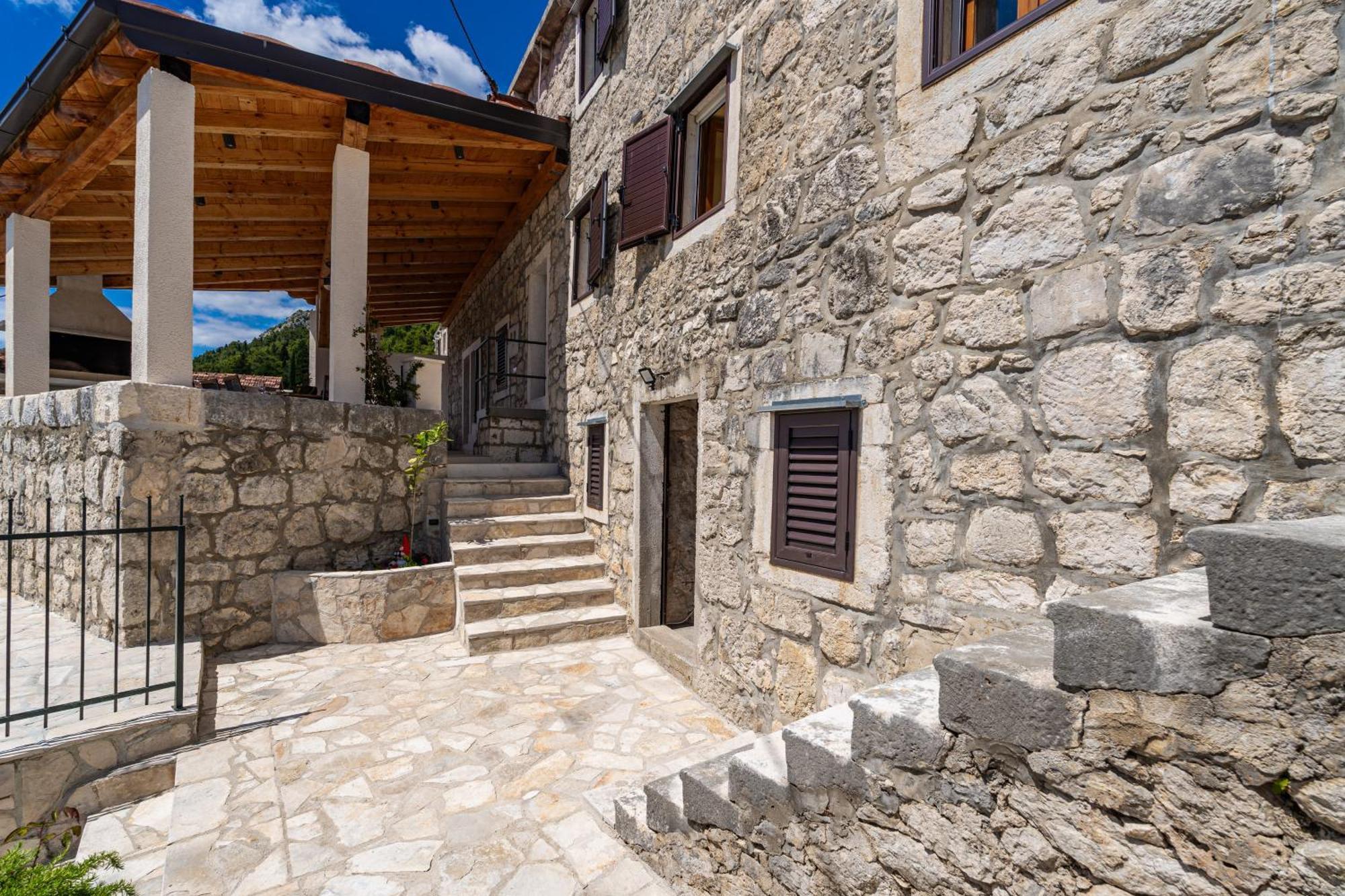 Private Pool Villa - Meditteranean Peace Slano Exterior foto